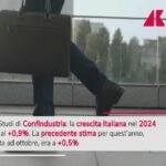 Pil Italia, stima del Centro Studi Confindustria: “Nel 2024 a +0,9%”