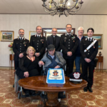 Palermo, i Carabinieri festeggiano i 105 anni del brigadiere
