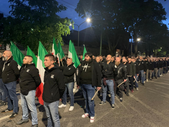 Centinaia in piazza a Milano pronti per corteo in memoria Ramelli