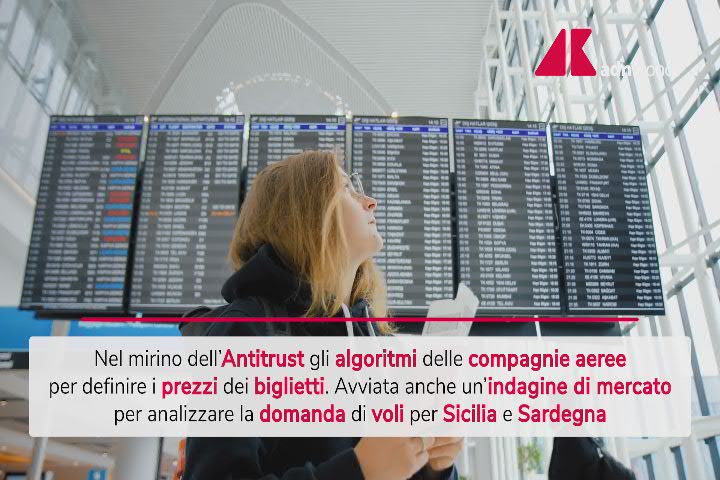 Trasporto aereo, indagine mercato Antitrust su voli Sicilia e Sardegna