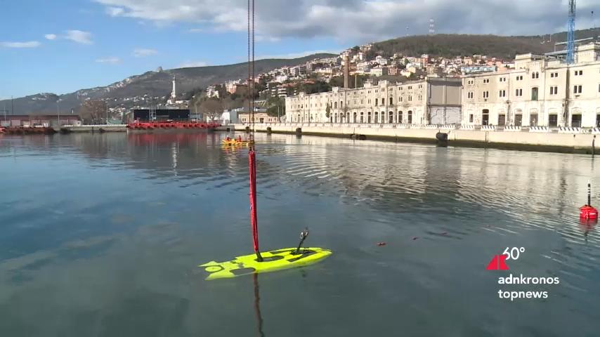 A Trieste i test di Flatfish, drone subacqueo progettato da Saipem